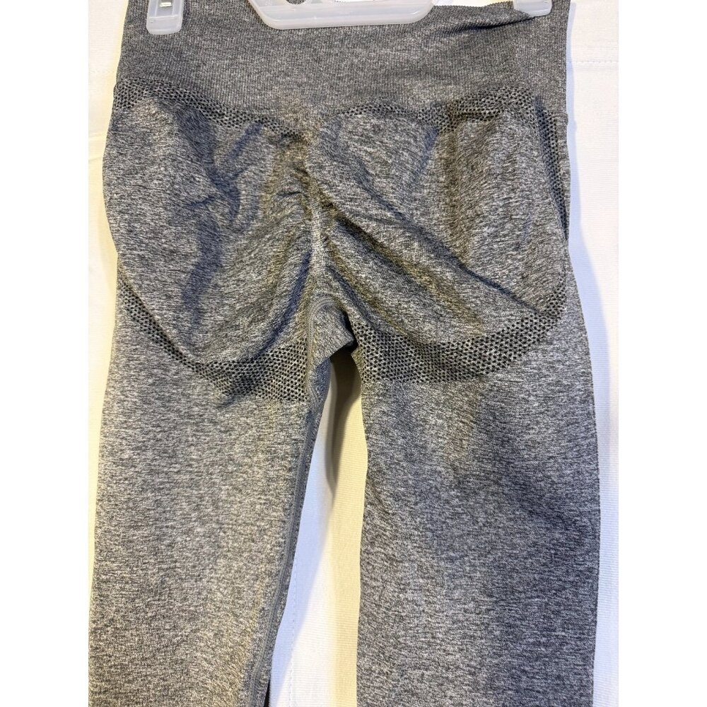 Butt Lifting Enhance Leggings Gray Women’s Large L Athleisure Workout Gym Sexy